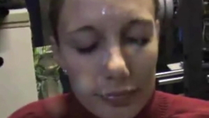 Amateur finds irresistible bukkake HD