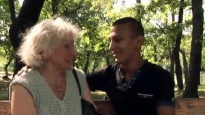 Raw fucking in company with hairy girlfriend