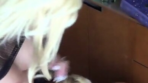 Blonde hair Courtney Taylor fingering video