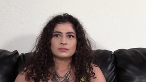 Babe raw throat fucking at the casting