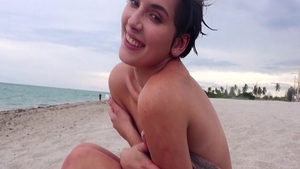 Young brunette has a taste for hardcore sex