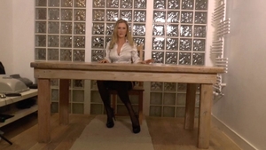 Girl Sammi Tye goes for hard nailining in stockings HD