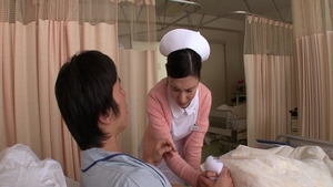 Petite brunette asian Iori Kogawa threesome