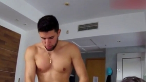Rough latina pussy fuck in the pool