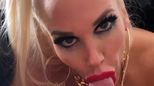 Doggy sex with big boobs british model Rebecca More