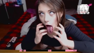 Too cute masturbating on webcam