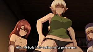 Big ass blonde babe hentai femdom