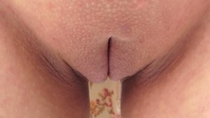 Sexy chick wearing panties pussy fuck