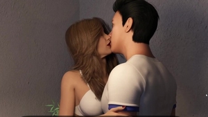 Young mature teasing