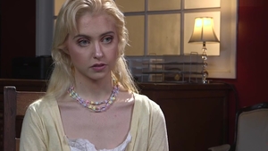 BDSM in company with blonde hair