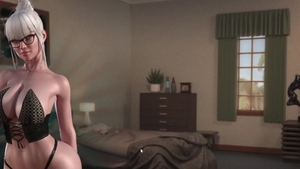 Hard nailining accompanied by young amateur