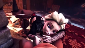 Queen anal fucked 3d