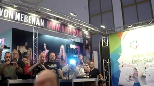 Fun with toys in public escorted by amateur