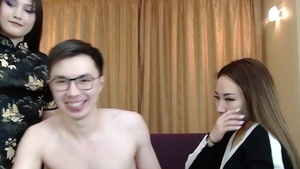 Asian amateur has a soft spot for first time sex in HD