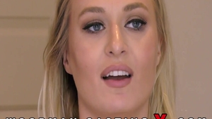 Horny Natalia Starr hardcore pussy eating at the casting