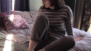 JOI dirty german brunette creampied