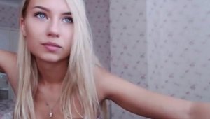Ramming hard on web-cam alongside girl